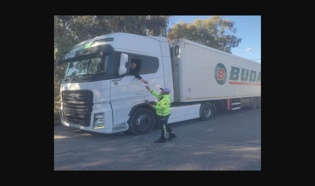 66 Kez Okundu        Mersin Emniyet Müdürlüğü Trafik Denetleme Şube Müdürlüğü ekiplerince