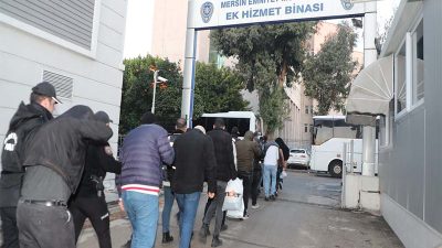 351 Kez OkunduMersin Cumhuriyet Başsavcılığı koordinesinde, İl Emniyet Müdürlüğü Asayiş