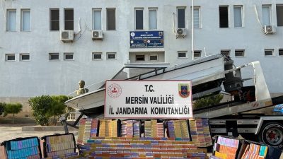 Silifke ilçesinde jandarma ekiplerince karadan ve denizden eş zamanlı düzenlenen